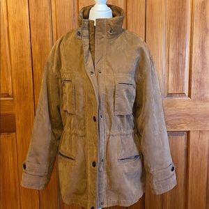 Suede Tan Two Layer Jacket